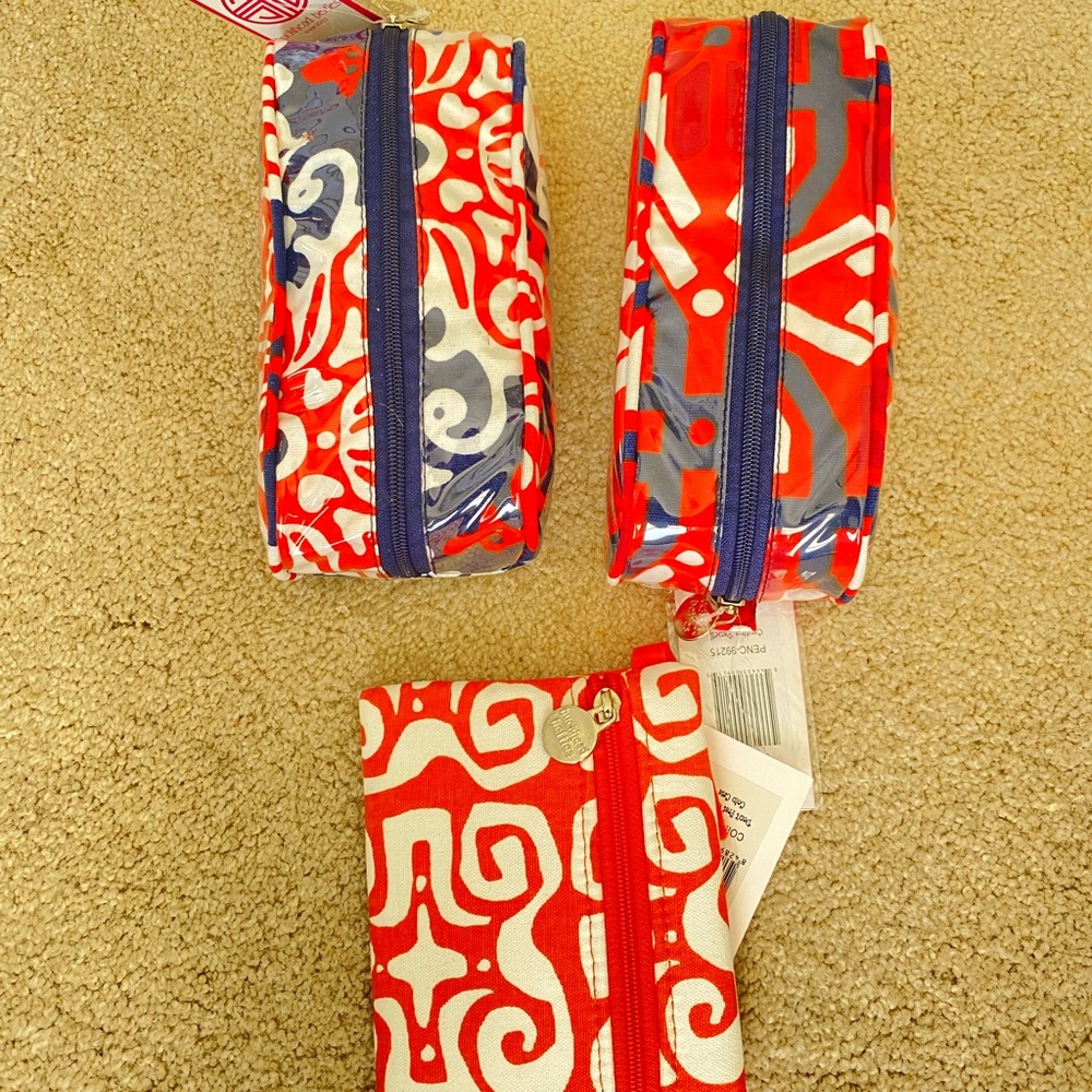 NWT pencil pouches and little bag
